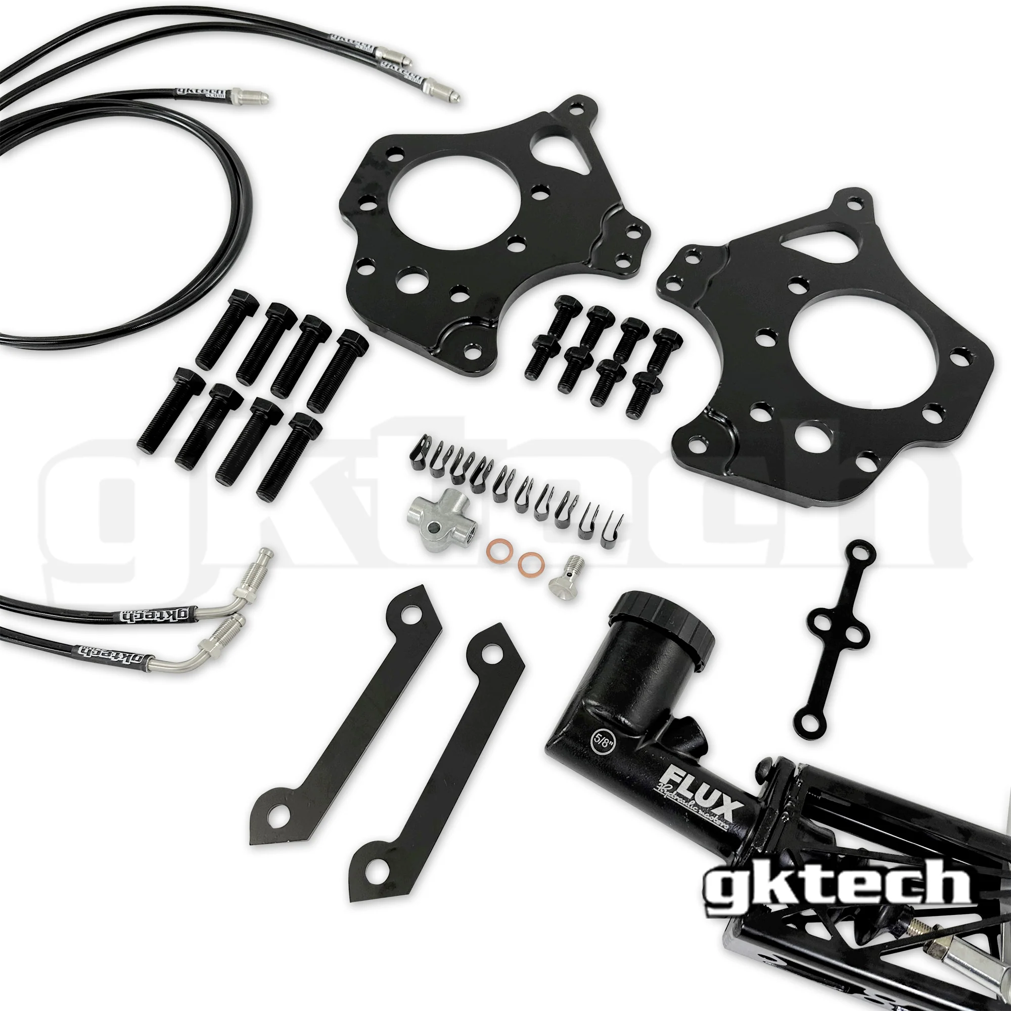 2 Pot Nissan dual caliper Hydraulic handbrake setup - (10% combo discount) - Image 4