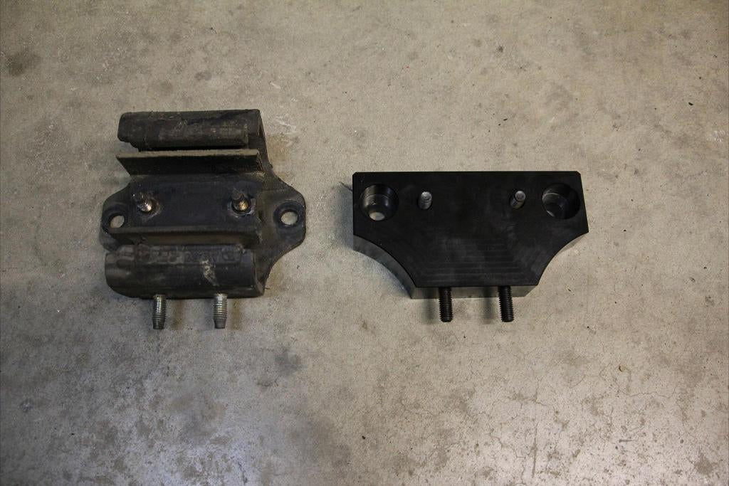S13/S14/S15/ R32 GTS-T Skyline Billet aluminium solid gearbox mount - Image 3