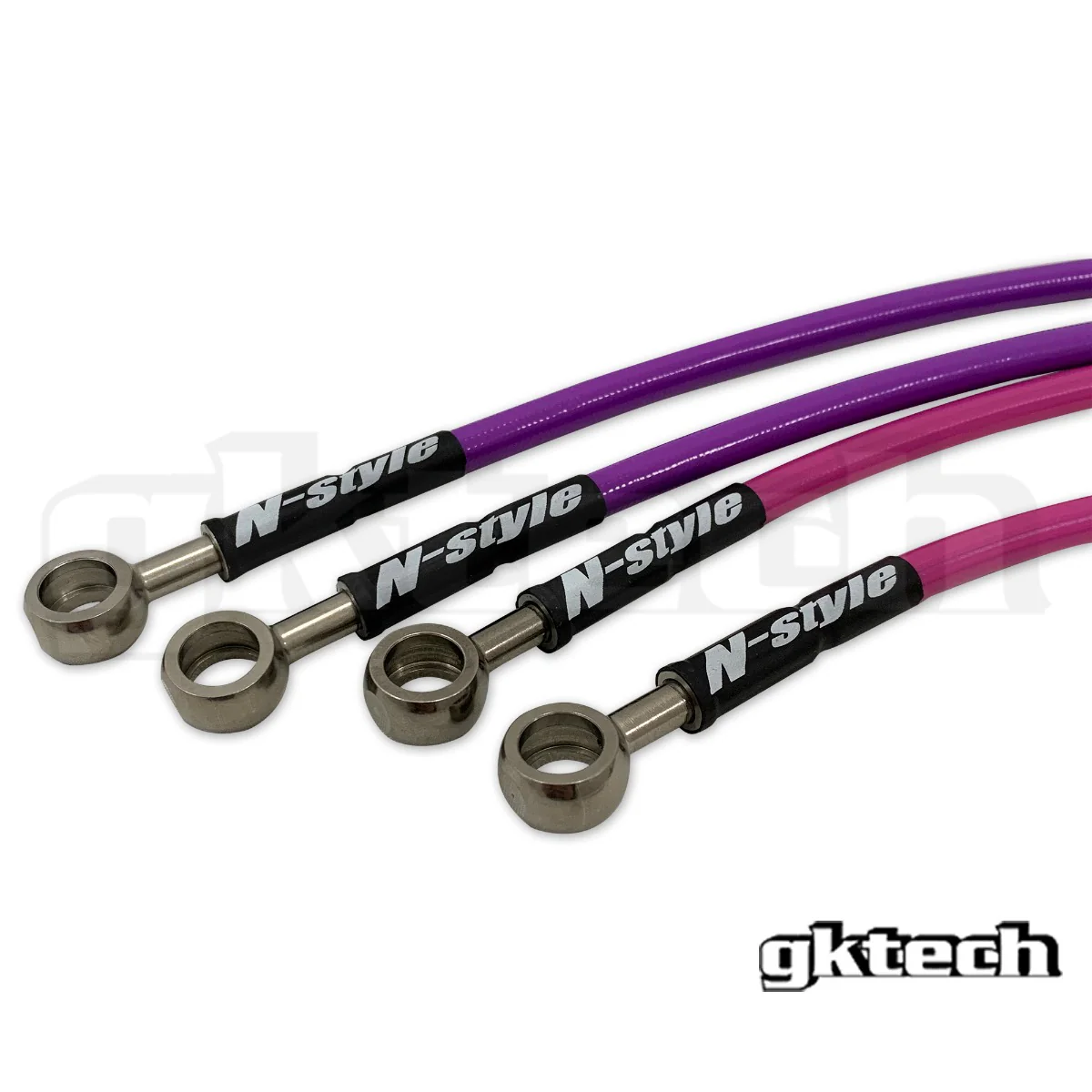 N-Style S13/180sx braided brake lines (Front & Rear set) - Image 4