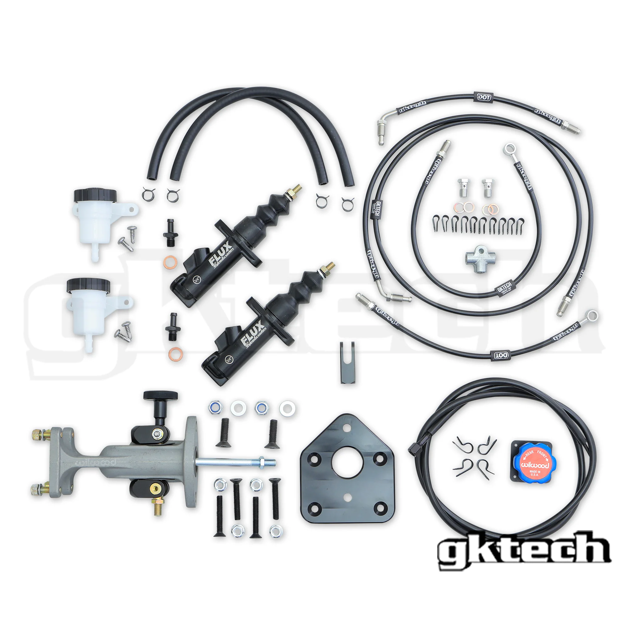 86 / GR86 / BRZ Bolt on dual brake master cylinder kit - Image 3