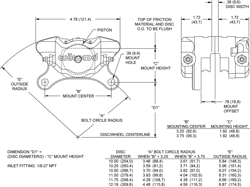 Wilwood DynaPro dual piston caliper - Image 3