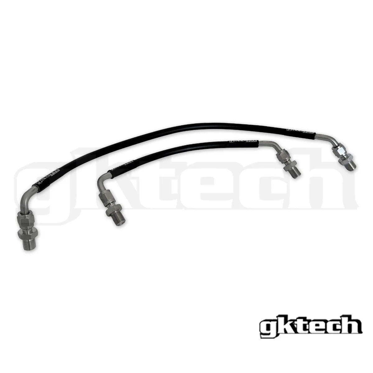 R33 GTS-T M14 Skyline Power steering hard line replacements (pair) - Image 2