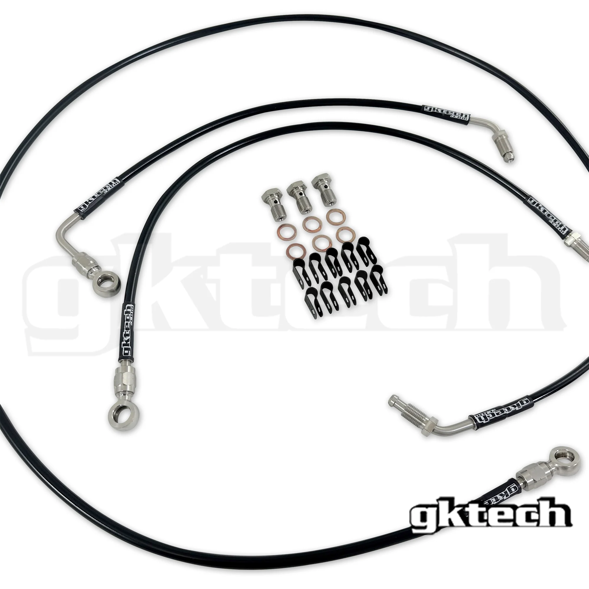 R33/R34 Engine bay brake line delete kit - Image 4
