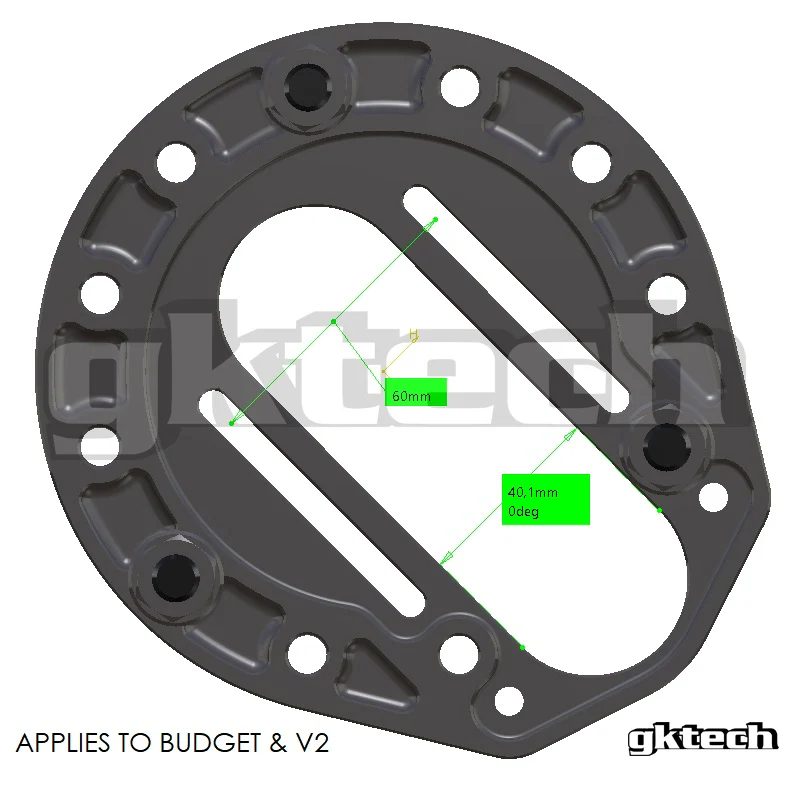 S-chassis offset camber strut tops - Image 3