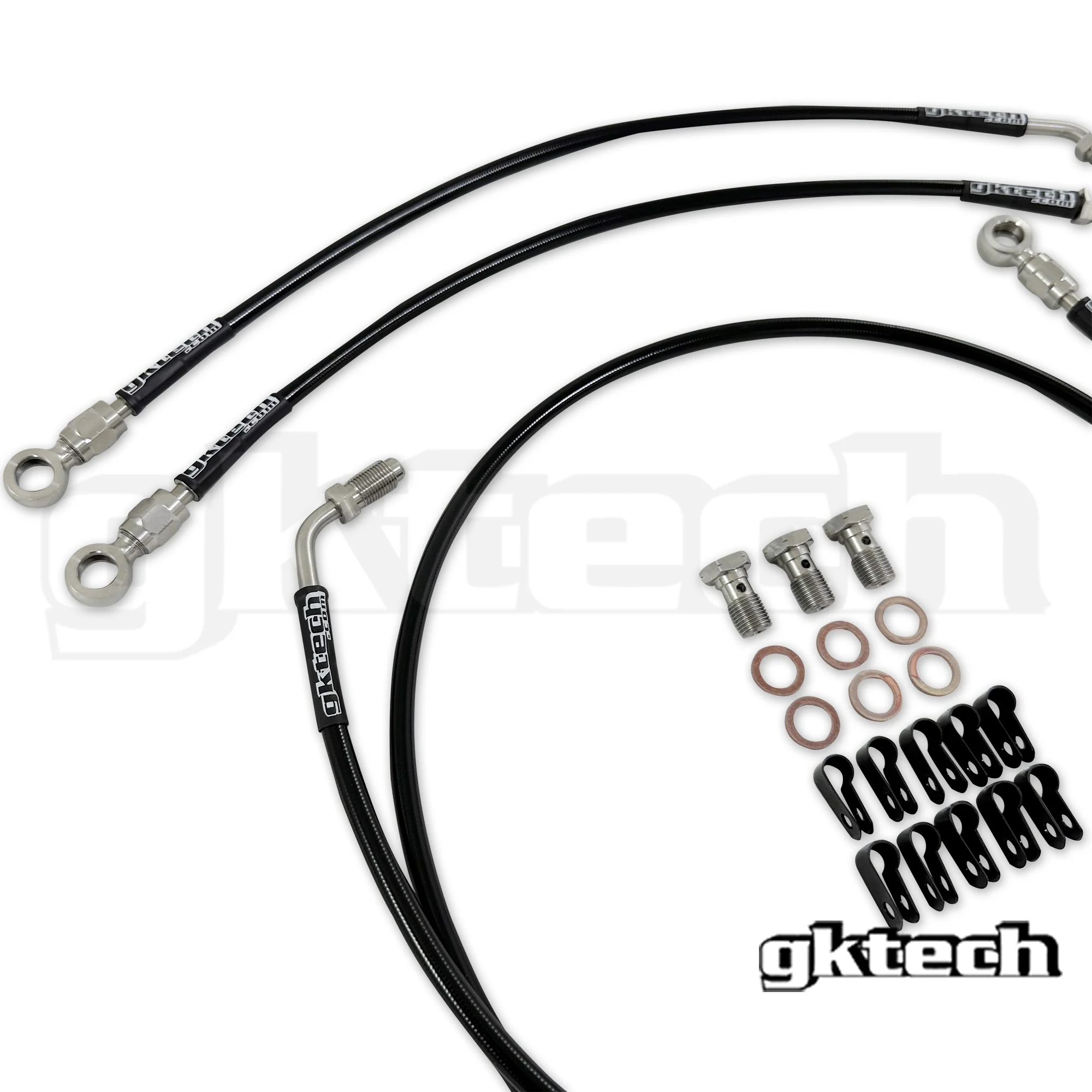 S-Chassis/Skyline Engine bay brake line delete kit - Image 4