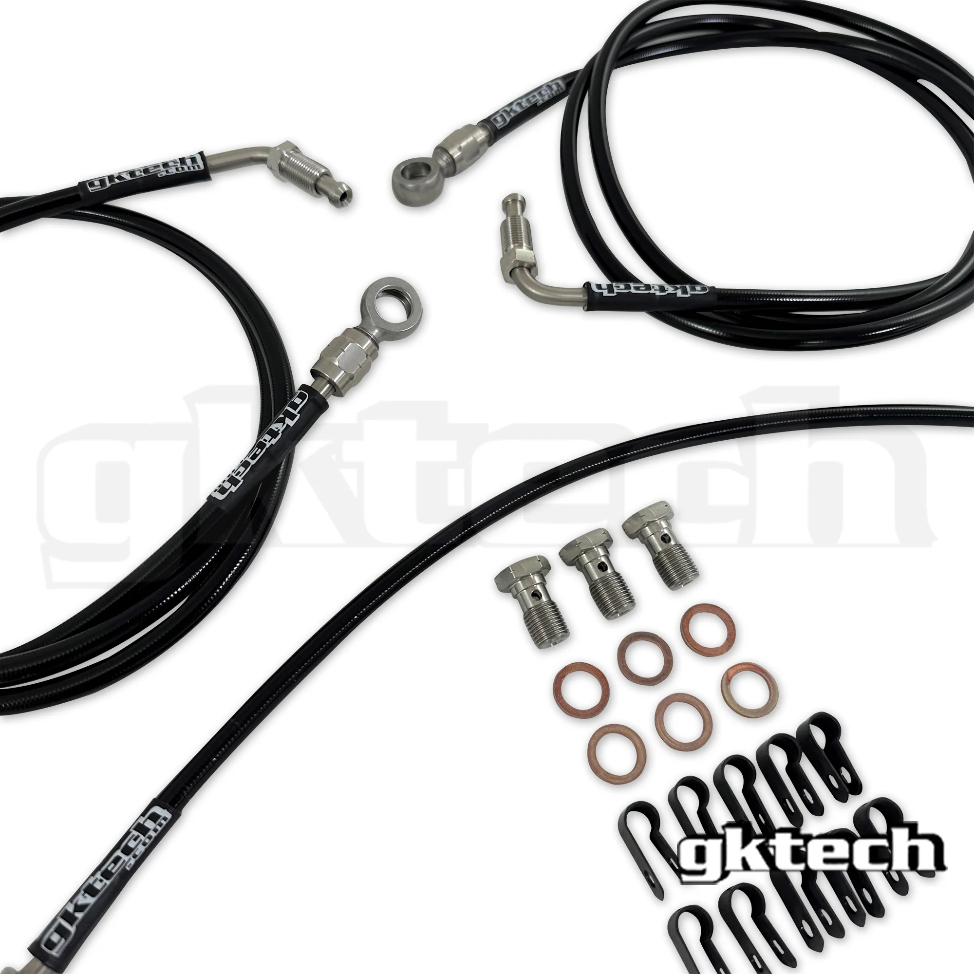 S-Chassis/Skyline Engine bay brake line delete kit - Image 8