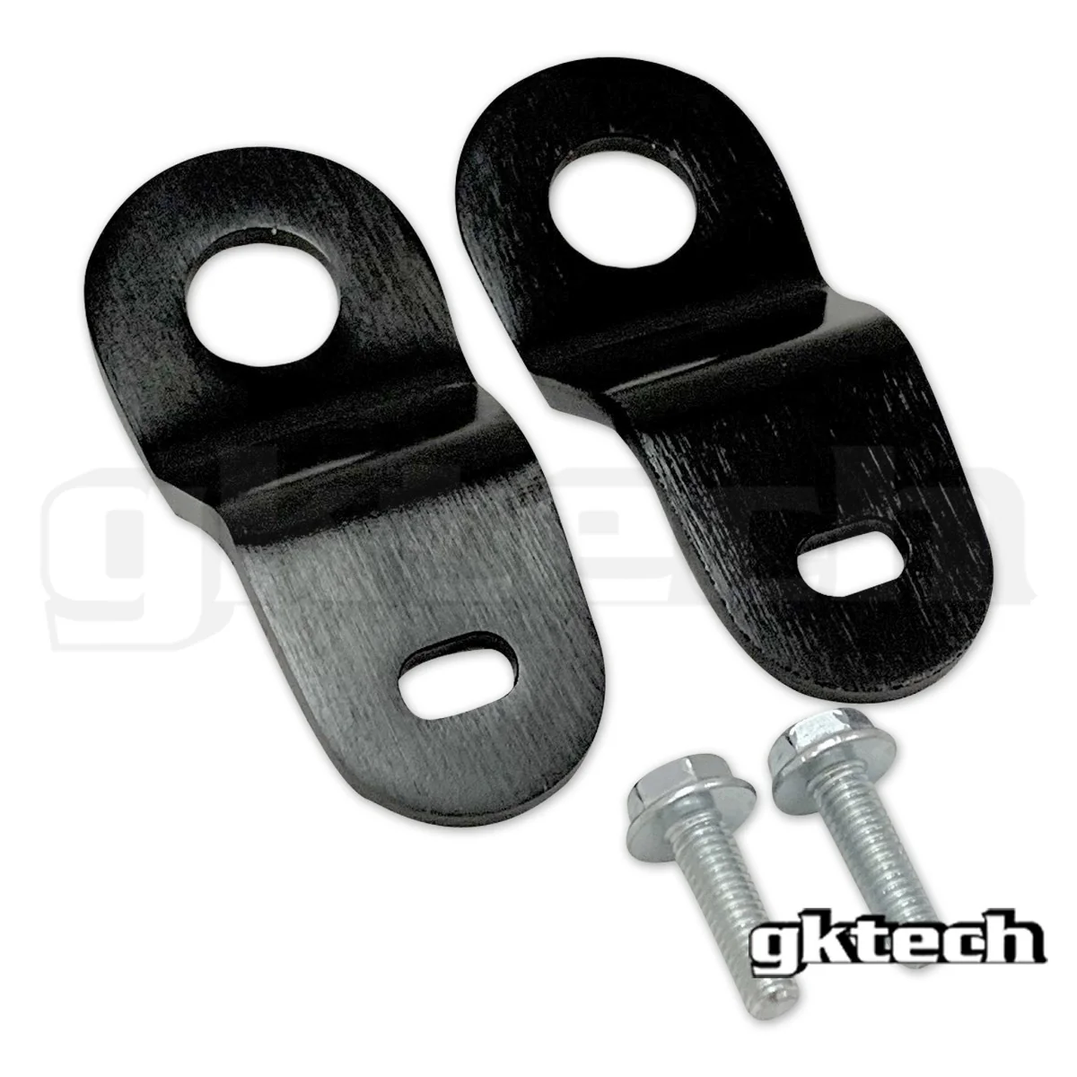 S13/180sx CNC Machined top Radiator brackets - Black - Image 2