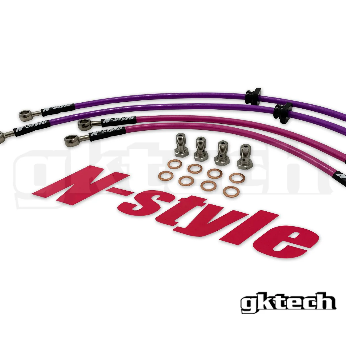 N-Style S14/S15 200sx braided brake lines - Image 3