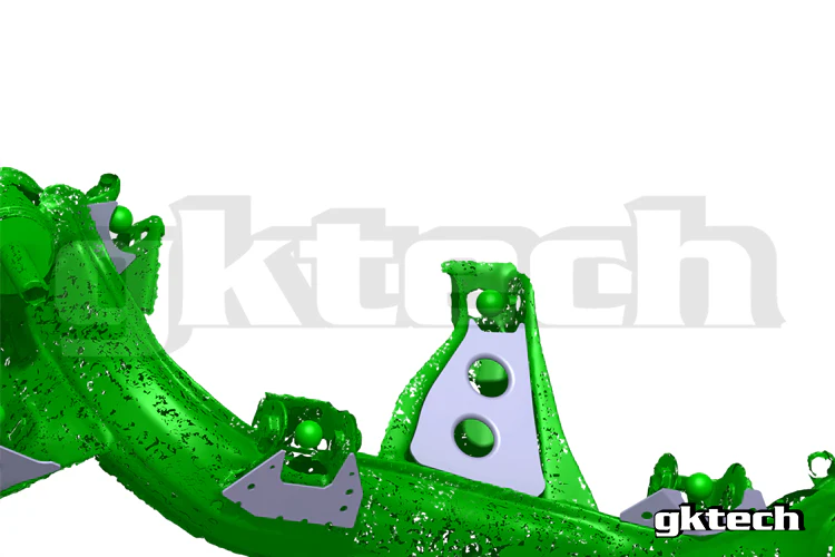 V2 S14/S15 200sx/Silvia subframe weld in reinforcement plates - Image 5