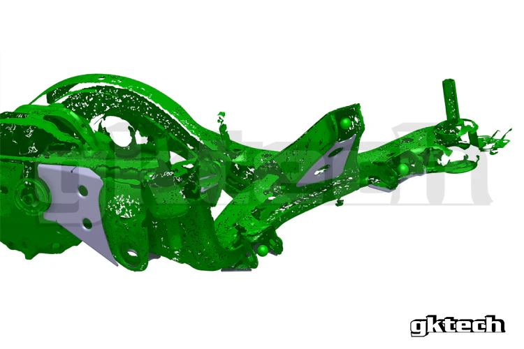 V2 S14/S15 200sx/Silvia subframe weld in reinforcement plates - Image 6