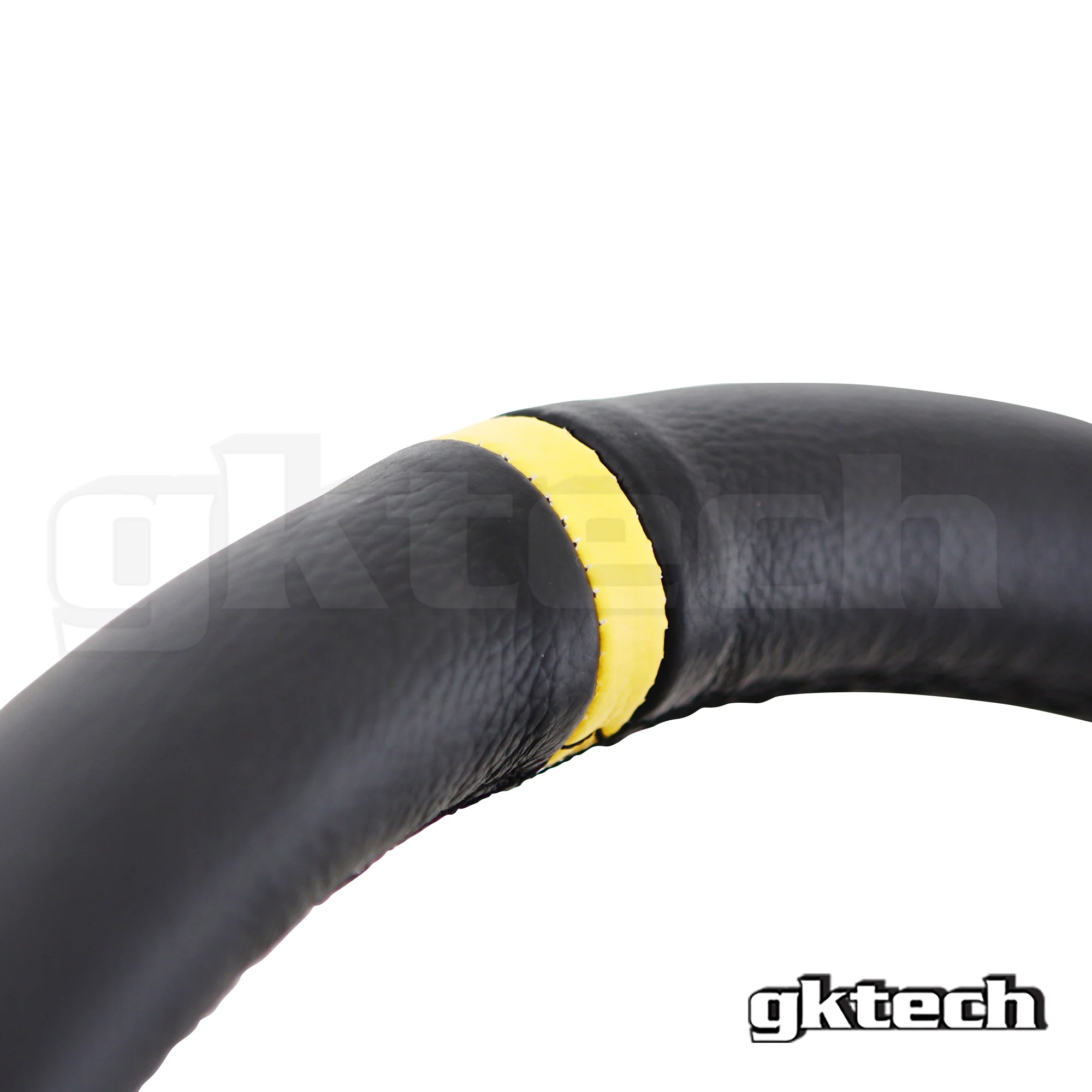 Steering wheel 350mm Deep dished leather - Image 5
