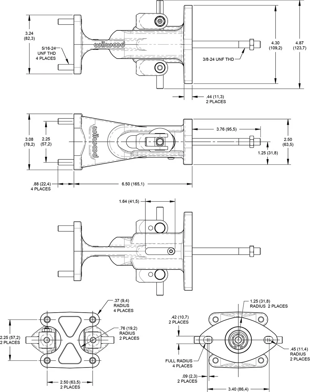 Universal dual brake master cylinder kit - Image 6