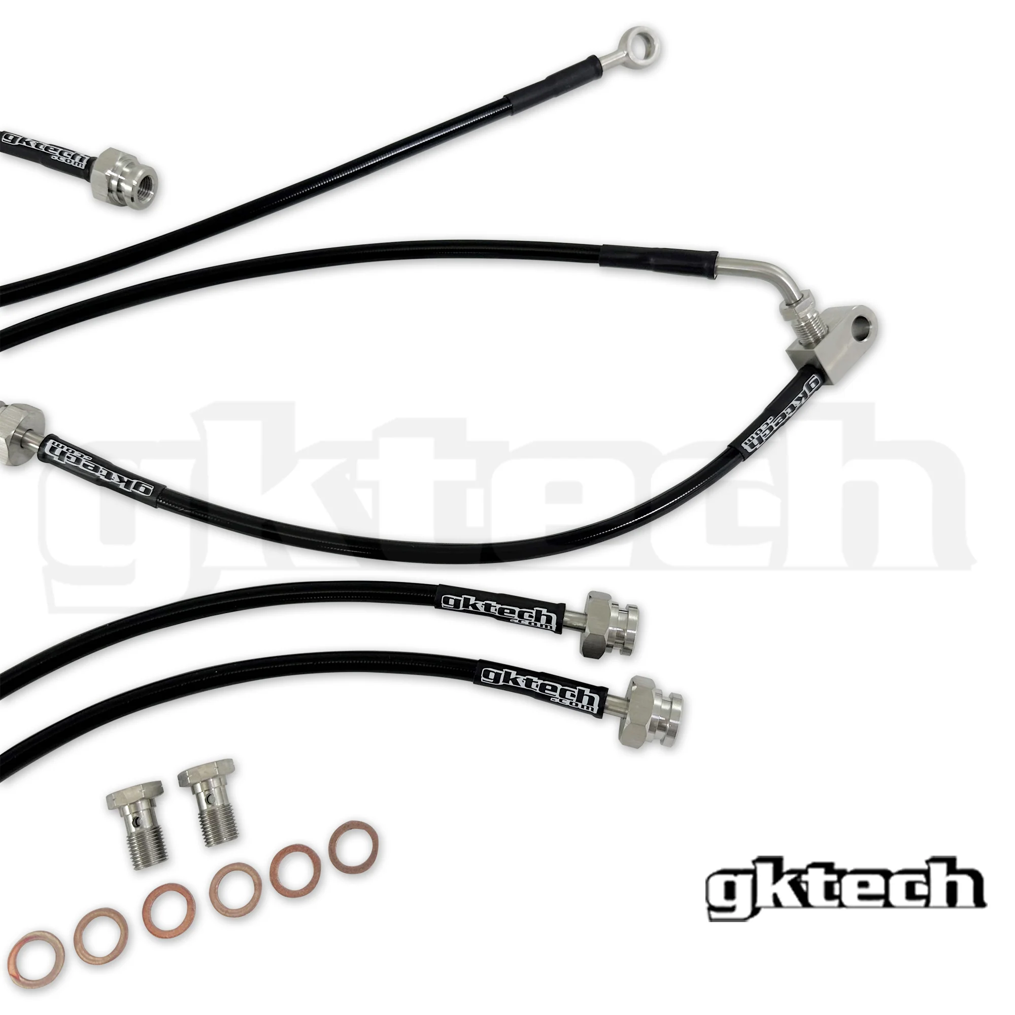 Z33 350z braided brake line set (front and rear) - Image 4