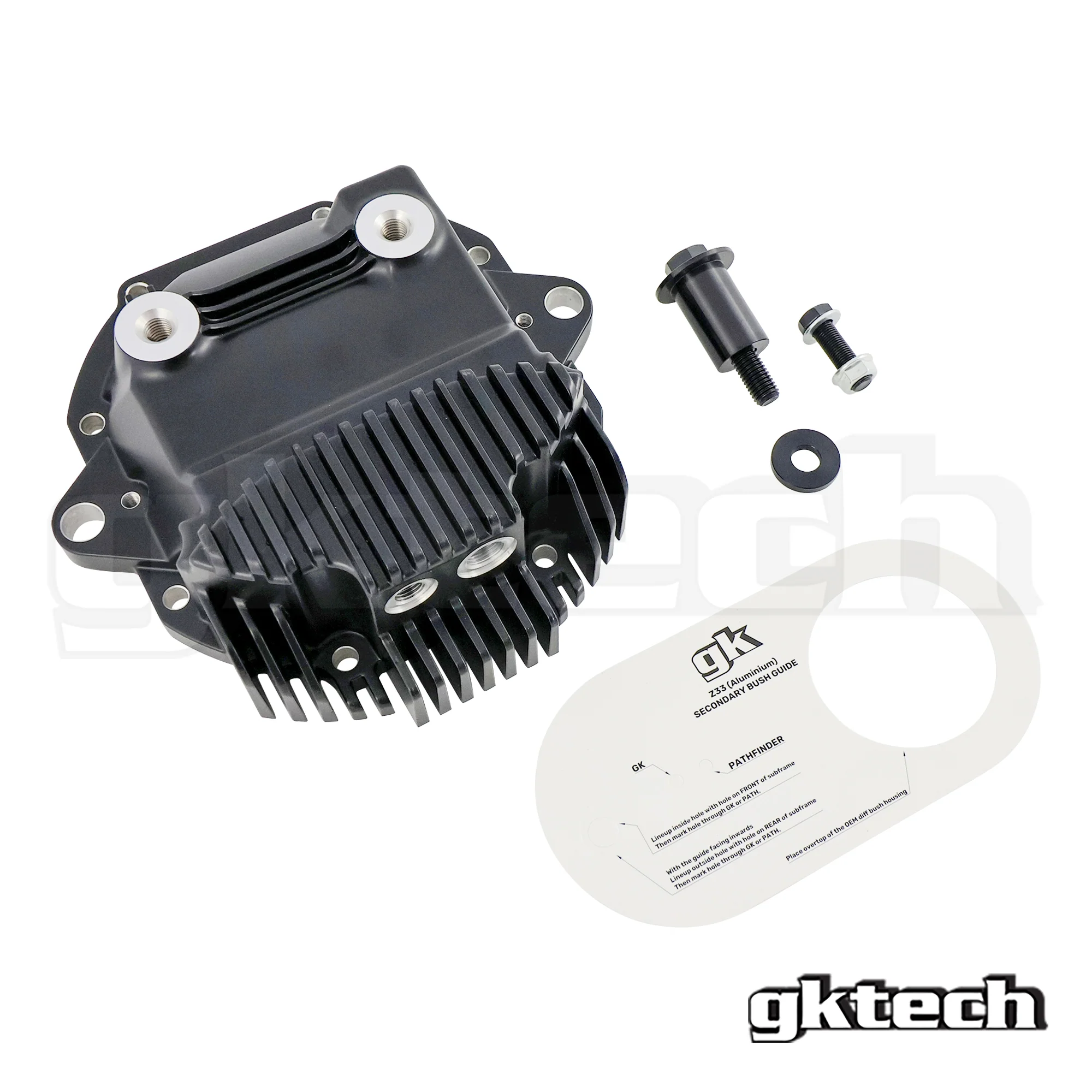 Z33 350Z V35 Extended dual stud diff cover install kit (Accessories only) - Image 3