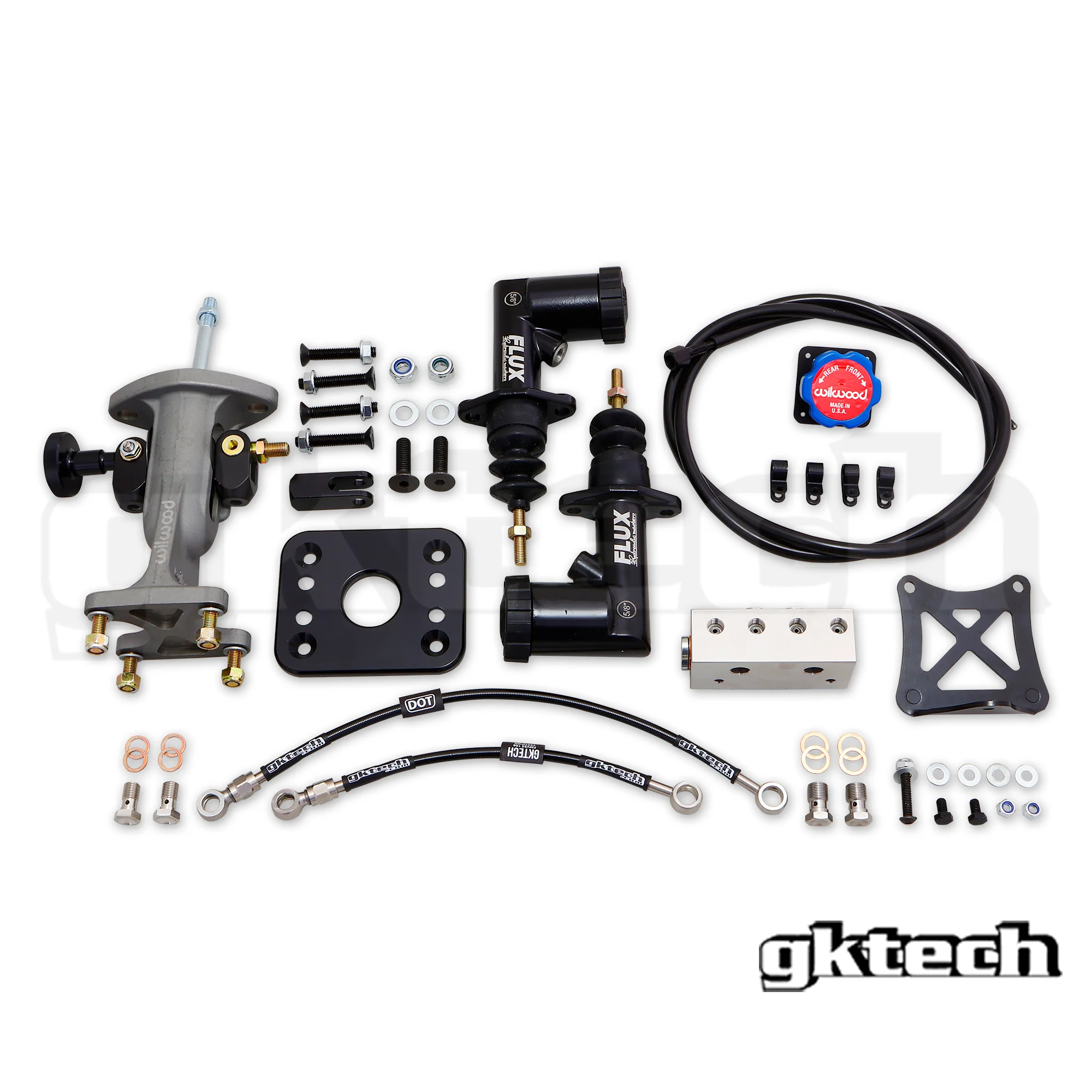 Z34 370z Bolt on dual brake master cylinder kit - Image 3