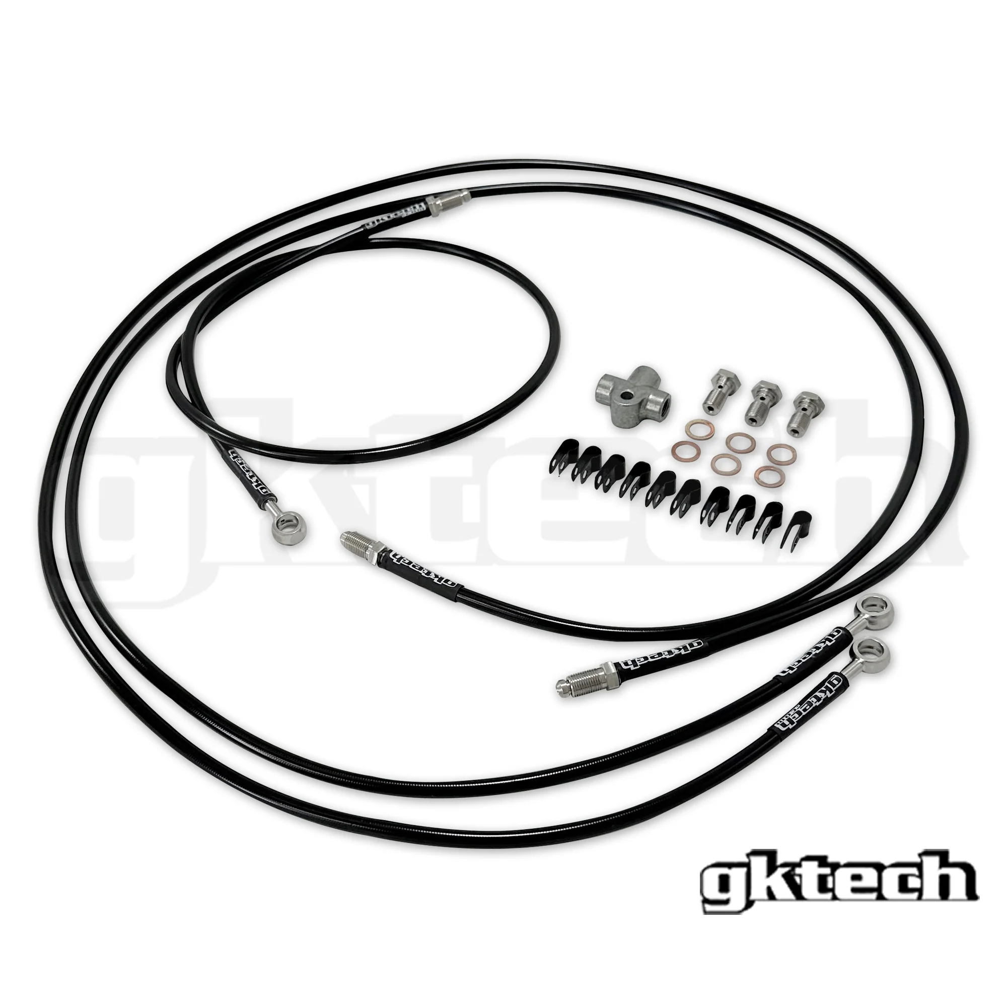 86 / GR86 / BRZ dual caliper braided brake line kit - Image 4